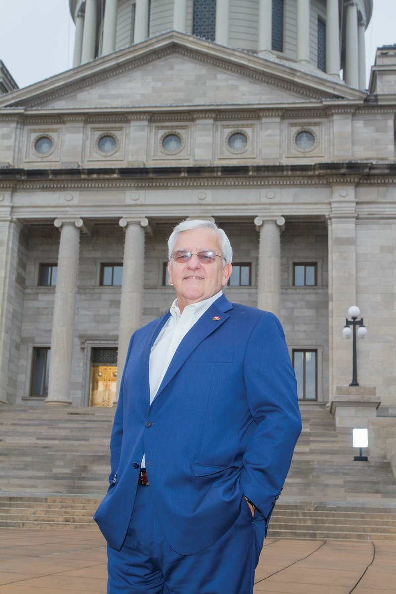 State Sen. Eddie Joe Williams, R-Cabot, stands in front of the Arkansas State Capitol, where he has served since 2011. Williams was recently appointed by President Donald Trump as the federal representative to the Southern States Energy Board. Williams said he will resign his elected position when he is sworn in as a member of the board in the near future.