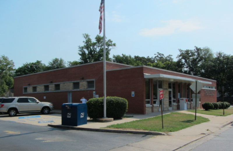 The post office on Kavanaugh Boulevard in Little Rock's Heights neighborhood. (Photo by Pulaski County assessor)
