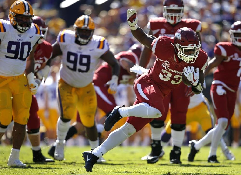 LSU beats Arkansas 3310 The Arkansas DemocratGazette Arkansas