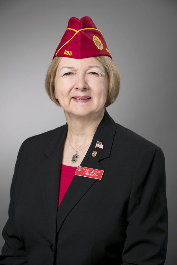 Photo submitted Denise Rohan, national commander of the American Legion, will be visiting Siloam Springs Post 29 at 1:35 p.m. Tuesday, Nov. 14.