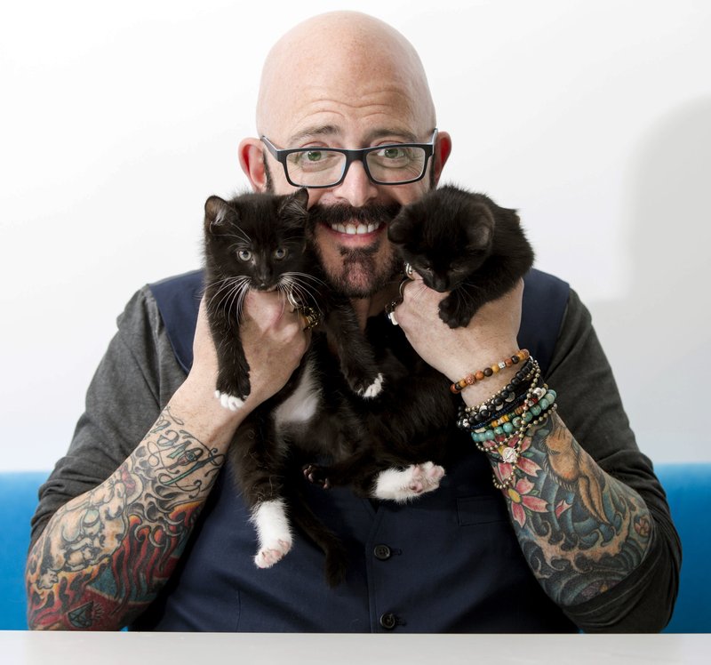 Jackson Galaxy the TV cat guy is out with a new book