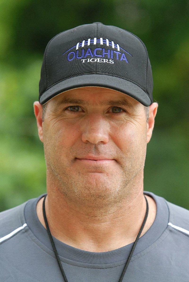 Ouachita Baptist University Head coach Todd Knight is shown in this file photo.