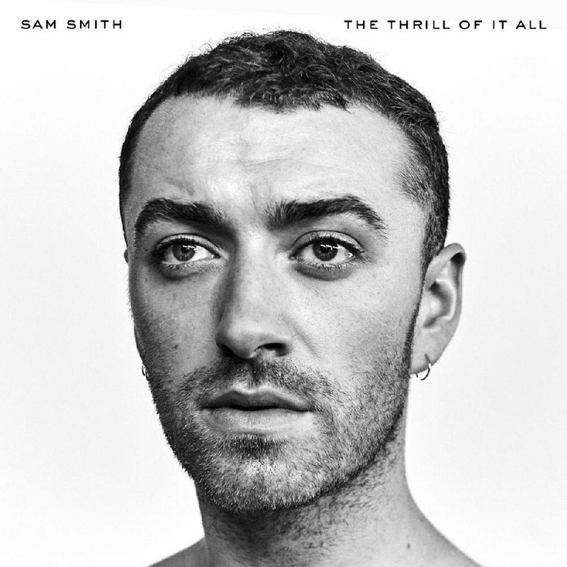 Album cover for Sam Smith's "The Thrill of It All"