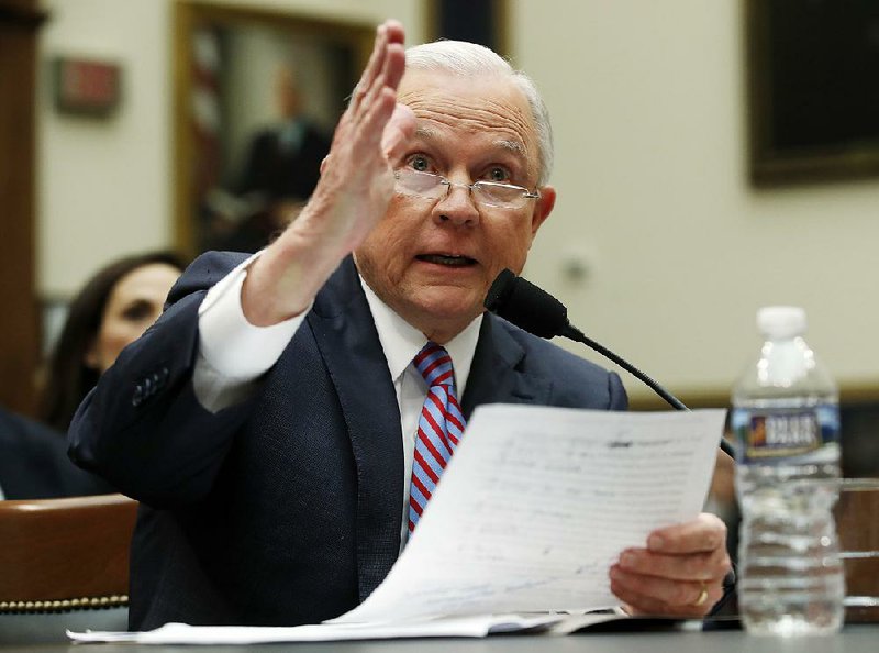 “In all of my testimony, I can only do my best to answer all of your questions as I understand them and to the best of my memory,” Attorney General Jeff Sessions told the House Judiciary Committee on Tuesday. “But I will not accept, and reject, accusations that I have ever lied. That is a lie.”  