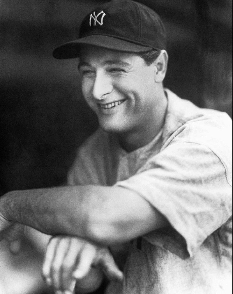 New York Yankees great Lou Gehrig gave the bat he used to hit his final two home runs during a exhibition game in 1939 to Yankees bat boy Bing Russell, the father of actor Kurt Russell. The bat is part of an online auction of Yankees memorabilia that began Tuesday. 
