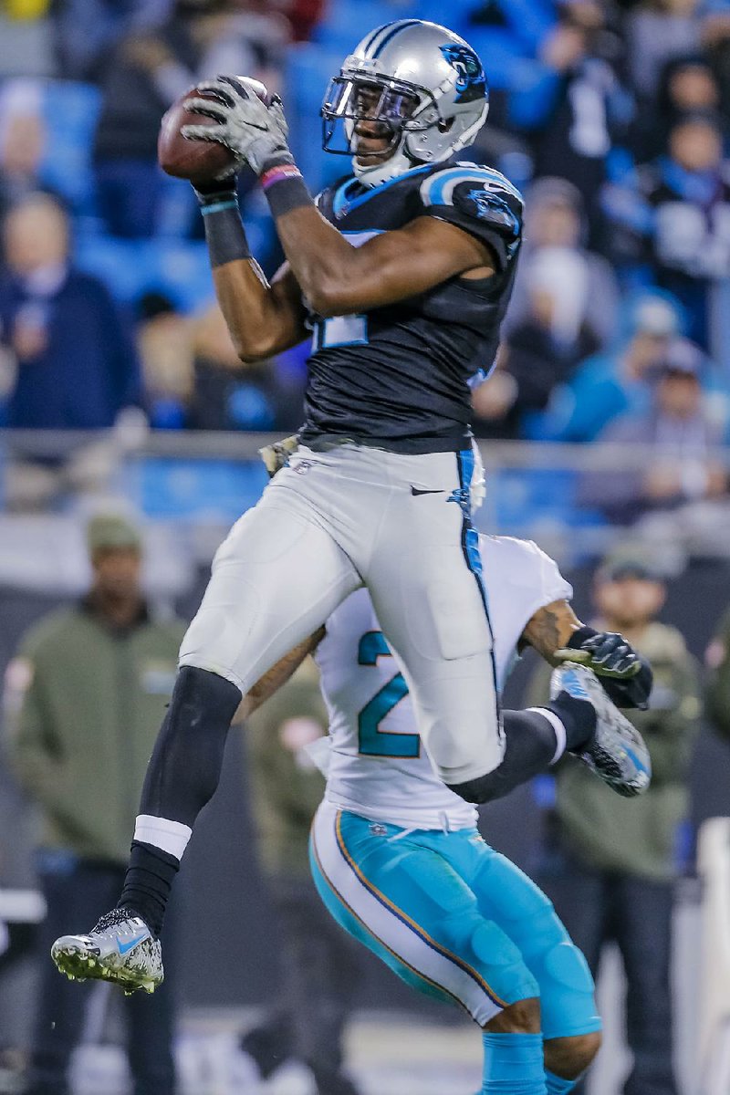 Carolina Panthers wide receiver Devin Funchess met with the mother of an American soldier who died in June in Afghanistan.  
