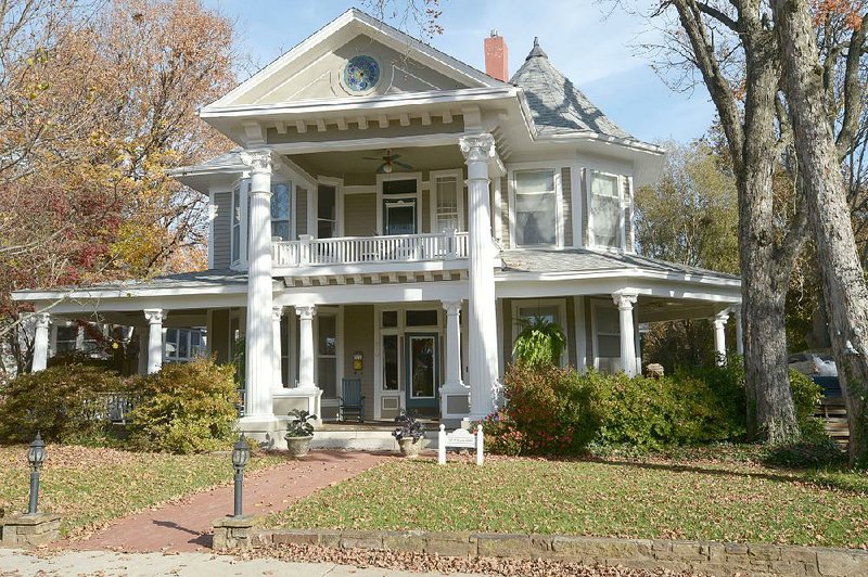 The Alf Williams House, located at 310 N. Washington Ave., seen Nov. 10, 2017, surrounded by other historic homes in the Washington-Willow Historic District in Fayetteville. The Fayetteville Historic District Commission has asked city staff to come up with a first draft of a historic preservation ordinance.