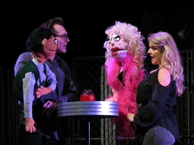 "Avenue Q" -- Winner of three Tonys -- including Best Musical -- in 2003, the lively, puppet-driven musical satirizes the transition of childhood to adulthood, 2 p.m. Nov. 19, University Theatre in Fayetteville. $5-$20. Final performance. 575-4752.