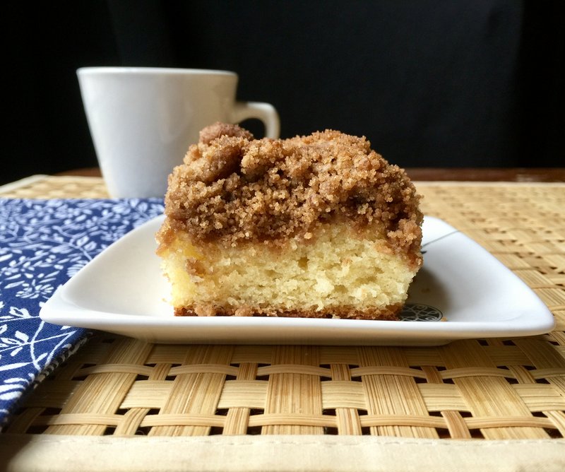 Classic diner crumb cake 