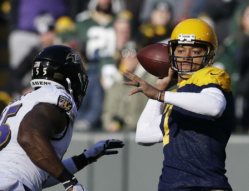 Quarterback Brett Hundley and the Green Bay Packers’ offensive ineptitude Sunday against the Baltimore Ravens led to plenty of free beer at a suburban Milwaukee restaurant. 