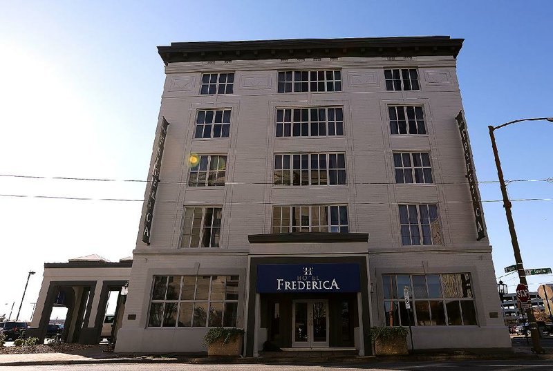 A 16-month renovation was recently completed at the newly renamed Hotel Frederica at 625 W. Capitol Ave.
