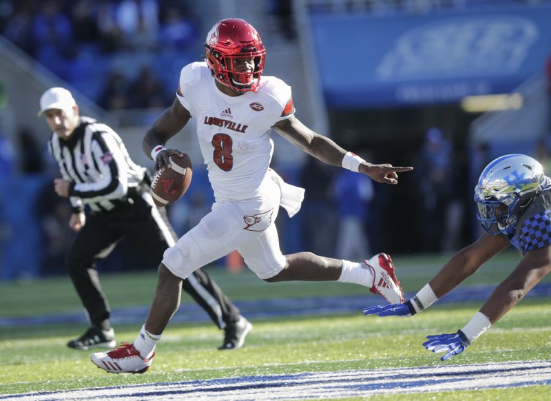 Louisville Quarterback Lamar Jackson