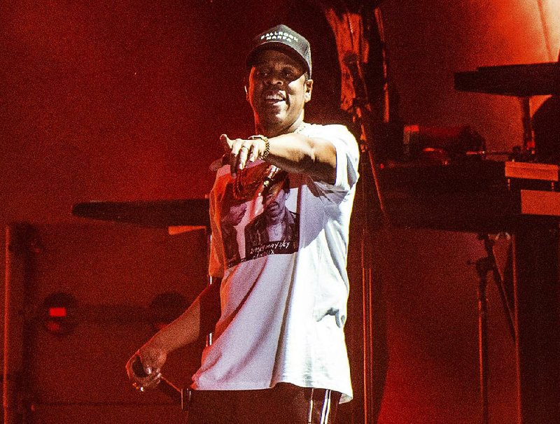 In this Oct. 13, 2017, file photo, Jay-Z performs at the Austin City Limits Music Festival in Austin, Texas. Jay-Z received eight Grammy nominations.