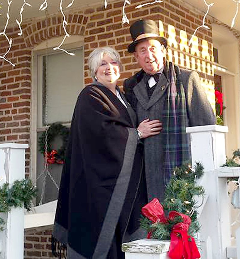 WESTSIDE EAGLE OBSERVER/Susan Holland "Mr. and Mrs. Kindley" will be hosting tours of the museum again this year. Santa Claus will also be on hand to listen to children's wishes and will have candy treats for each one.