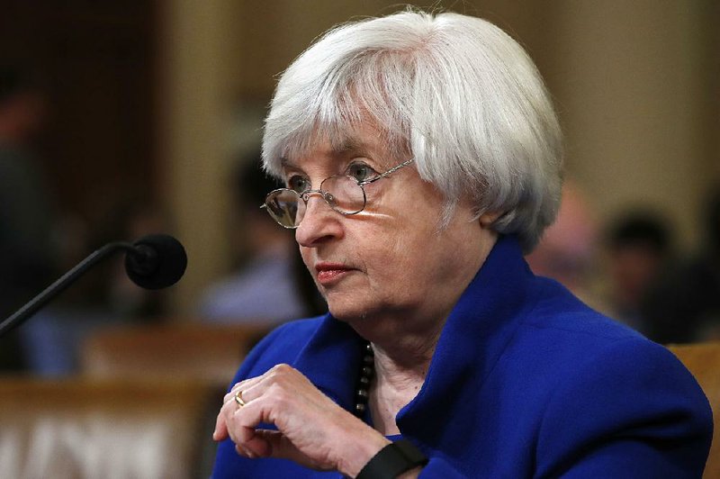 Federal Reserve Chair Janet Yellen attends a hearing of the Federal Reserve Board Joint Economic Committee, Wednesday, Nov. 29, 2017, on Capitol Hill in Washington. (AP Photo/Jacquelyn Martin)