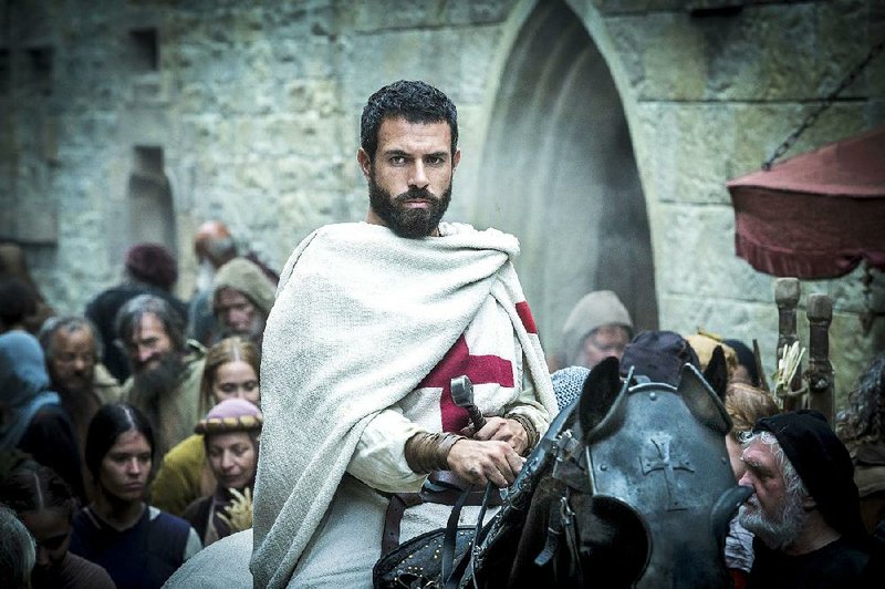 Tom Cullen stars in the History Channel drama series Knightfall. 