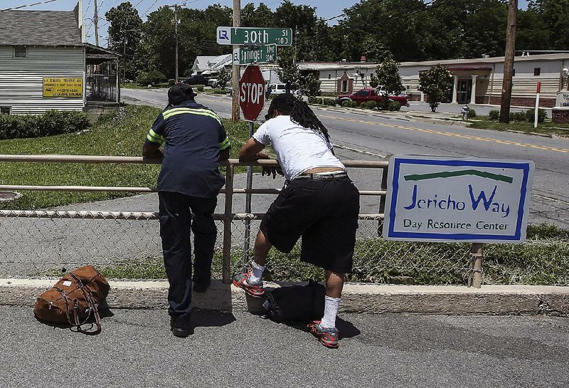 Jericho Way is a day center for the homeless in Little Rock.