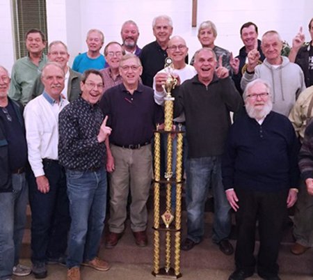 Submitted photo BARBERSHOP: Fun City Chorus will hold its annual Christmas show, "Christmas with the Fun City Chorus and Friends," at 7 p.m. Thursday at The Warehouse event venue on Broadway Street.