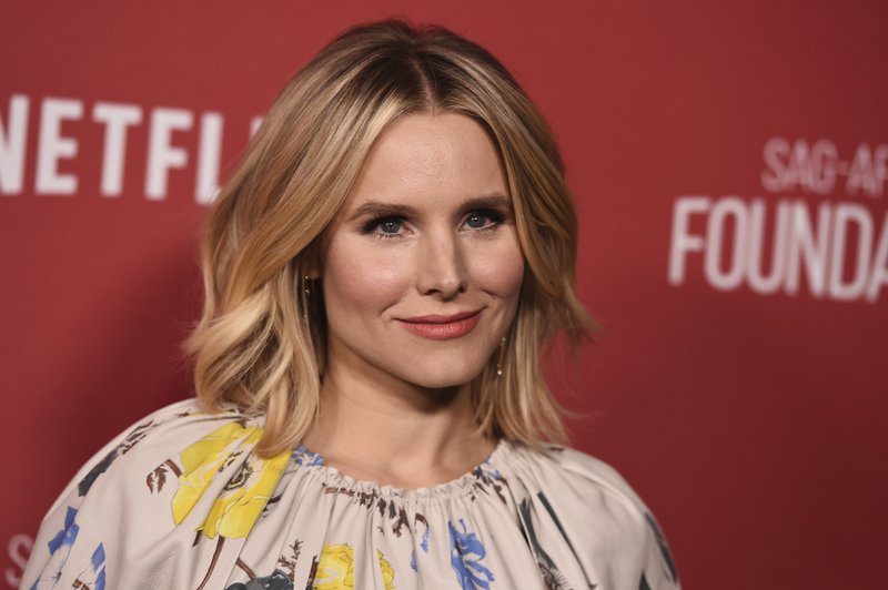 FILE - In this Nov. 9, 2017, file photo, Kristen Bell arrives at the 2017 Patron of the Artists Awards at the Wallis Annenberg Center for the Performing Arts in Beverly Hills, Calif. Executive producer Kathy Connell said Monday, Dec. 4, that Bell will preside over the 24th annual Screen Actors Guild Awards ceremony in January 2018. (Photo by Jordan Strauss/Invision/AP, File)