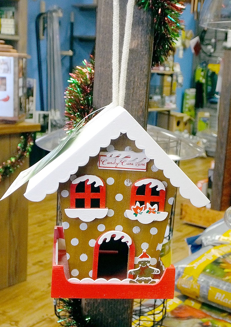 Lynn Atkins/The Weekly Vista Bird watchers have the perfect place to buy Christmas gifts at The Bluebird Shed in Village Center.