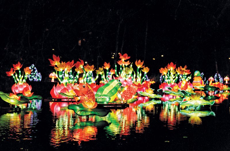 The Arkansas Chinese Lantern Festival features more than 30 light sculptures, art displays, cultural performances and demonstrations.