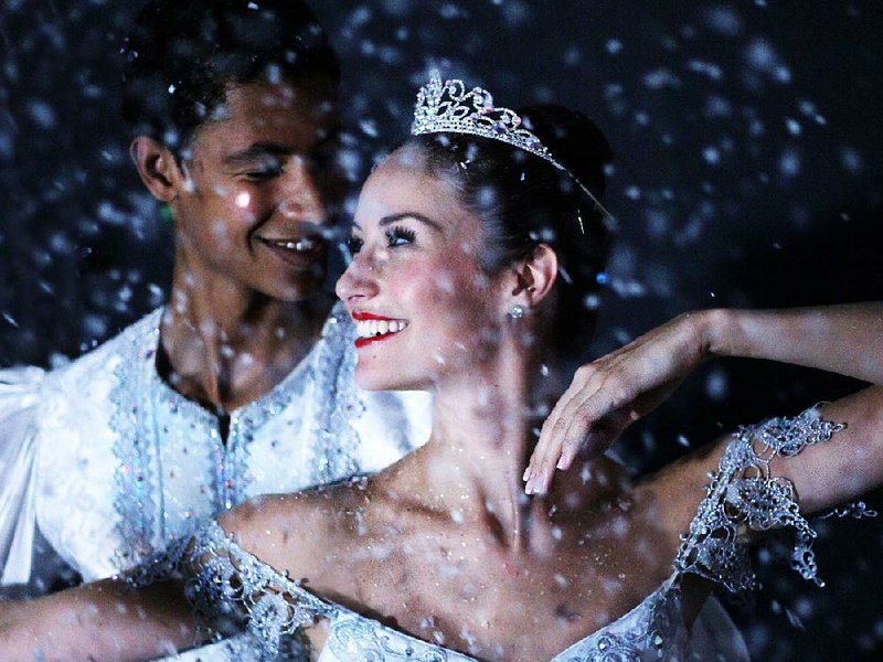 Deanna Stanton and Zeek Wright will dance the roles of the Sugar Plum Fairy and her Cavalier (respectively) in Ballet Arkansas’ The Nutcracker.
