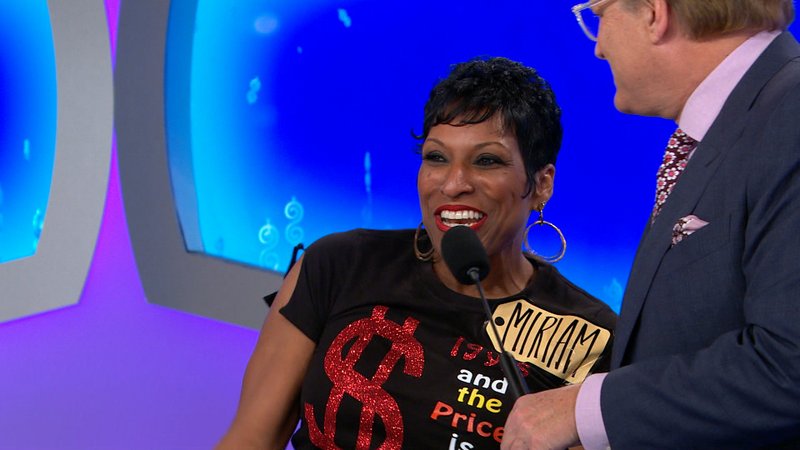 Miriam Bernard, 53, of Little Rock appears in a taping of "The Price is Right," which aired Monday