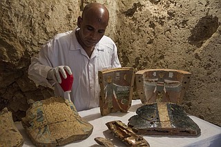 Archaeologists discover two ancient tombs in Egypt's Luxor | Northwest ...