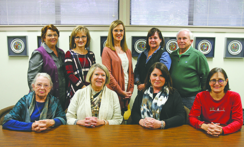Magdalene Board: Pictured are members of the Magdalene House Board standing from left: Regina Pierce; Regina Lambert; Benita Burton; Beth Callaway and Don Williams. Seated from left: Connie Tarver, vice president; Becky Choate, president; Reneé Skinner and Alison Burroff.