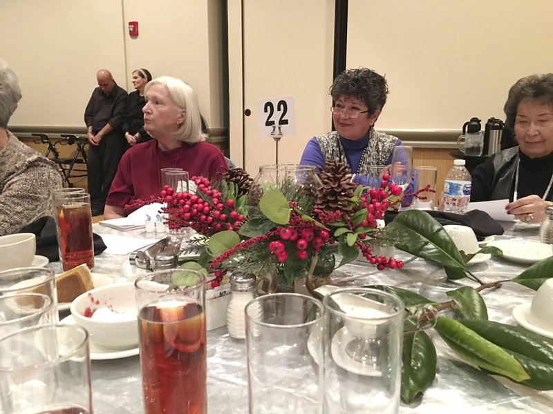 Courtesy photo The Garden Club of Rogers recently attended a luncheon and silent auction sponsored by the Bentonville Garden Club. The Garden Club of Rogers had 10 people in attendance. Pictured are club members Sue Mank (from left), Burnie Ott, Ronna Precure and Lee Carral.