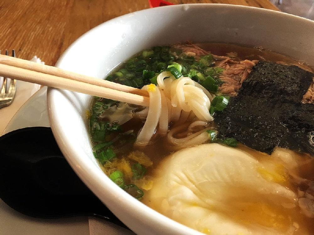 little disc in ramen