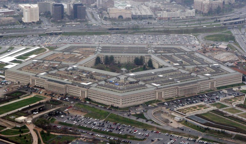 In this March 27, 2008 file photo, the Pentagon is seen in this aerial view in Washington. 