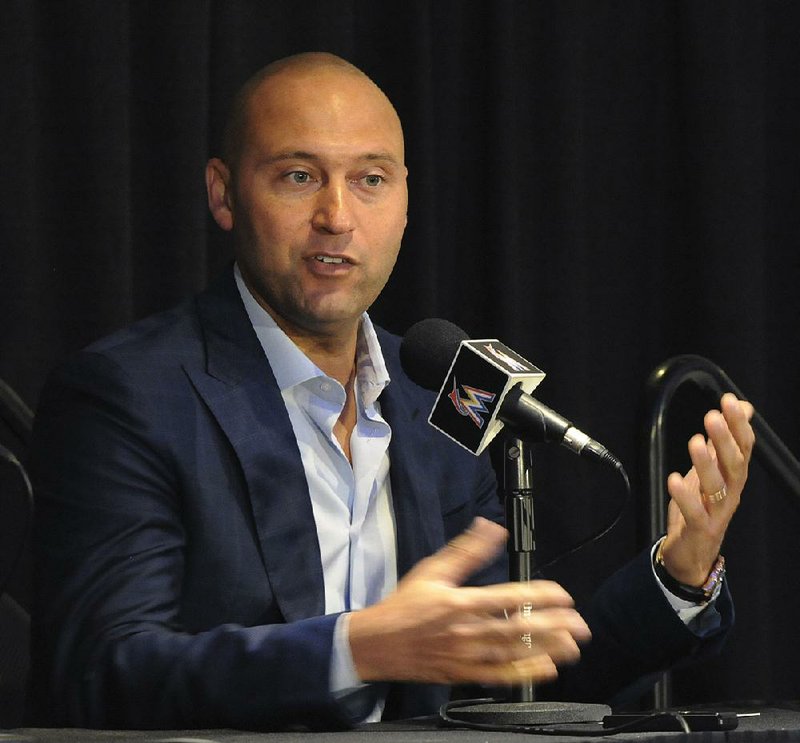 Derek Jeter, early in his tenure as part of the Miami Marlins’ new ownership group, has not endeared himself to Marlins’ fans, particularly with the trade of All-Star slugger Giancarlo Stanton. 