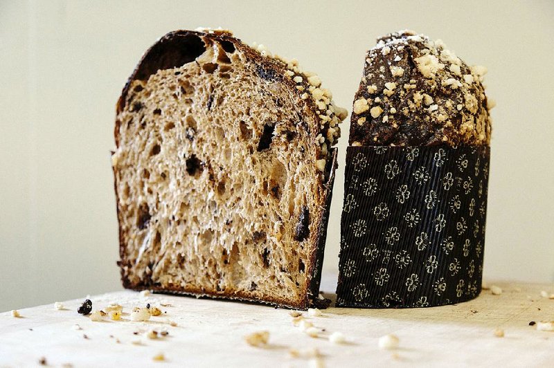 This loaf of panettone was made by Avery Ruzicka, owner of Manresa Breads in Los Gatos, Calif. 