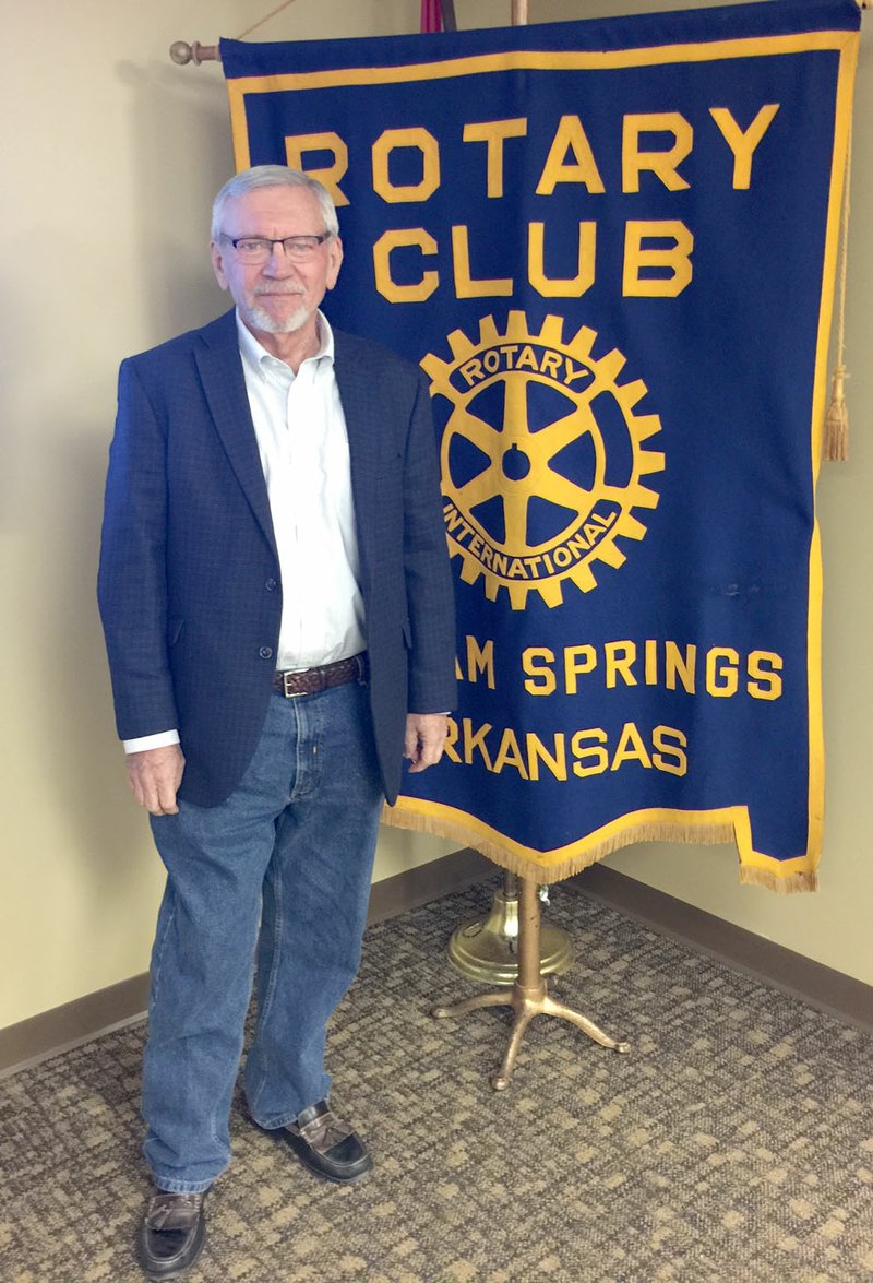 Photo submitted Noel Morris of American Wheelchair Mission was the guest speaker for the Siloam Springs Rotary Club on Dec. 5. Morris said Rotary District 6110 is going to Mexico on March 1, 2018, to put people in needed wheelchairs.