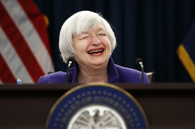 Fed Chairman Janet Yellen said Wednesday in Washington that the U.S. economy has been doing well. “There’s less to lose sleep about now than has been true for quite some time,” she said.