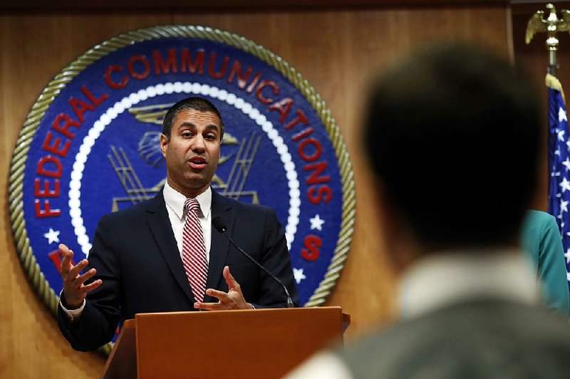 “Entrepreneurs and innovators guided the Internet far better than the heavy hand of government ever could have,” Ajit Pai said Thursday in defending the change in Internet regulation.