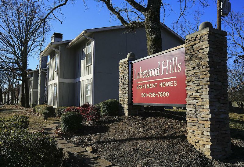 The 260-unit Lakewood Hills Apartments at 2400 McCain Blvd. in North Little Rock sold last month for $12.7 million. 