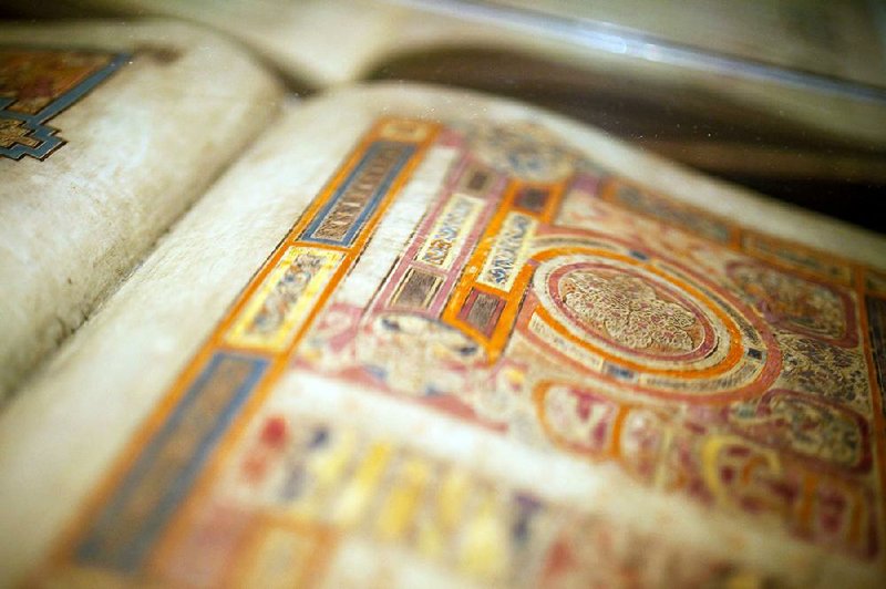 The Book of Kells, a medieval masterpiece on display at Trinity College, was elaborately inked and meticulously illustrated by monks. 