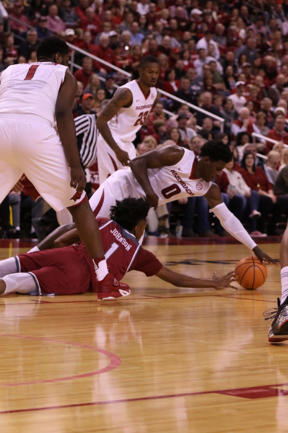 Arkansas Beats Troy At Verizon Arena | The Arkansas Democrat-Gazette ...