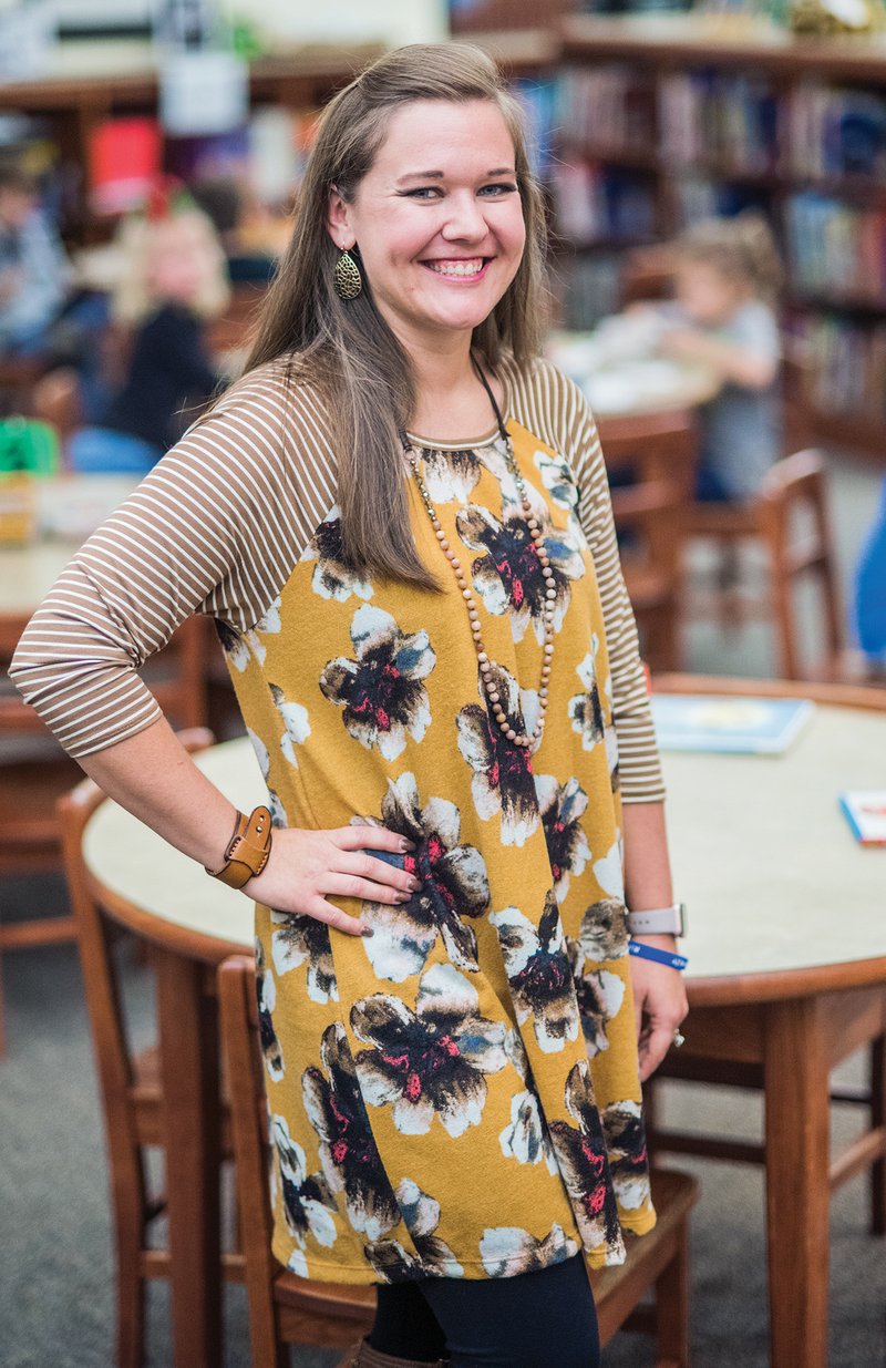 Sheridan Elementary School Principal Lindsey Bohler has been named the Arkansas Art Educators Administrator of the Year. She has initiated several programs that involve art activities for the students