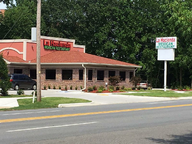 La Hacienda on Cantrell Road, rebuilt from the ground  up, reopened in June.
