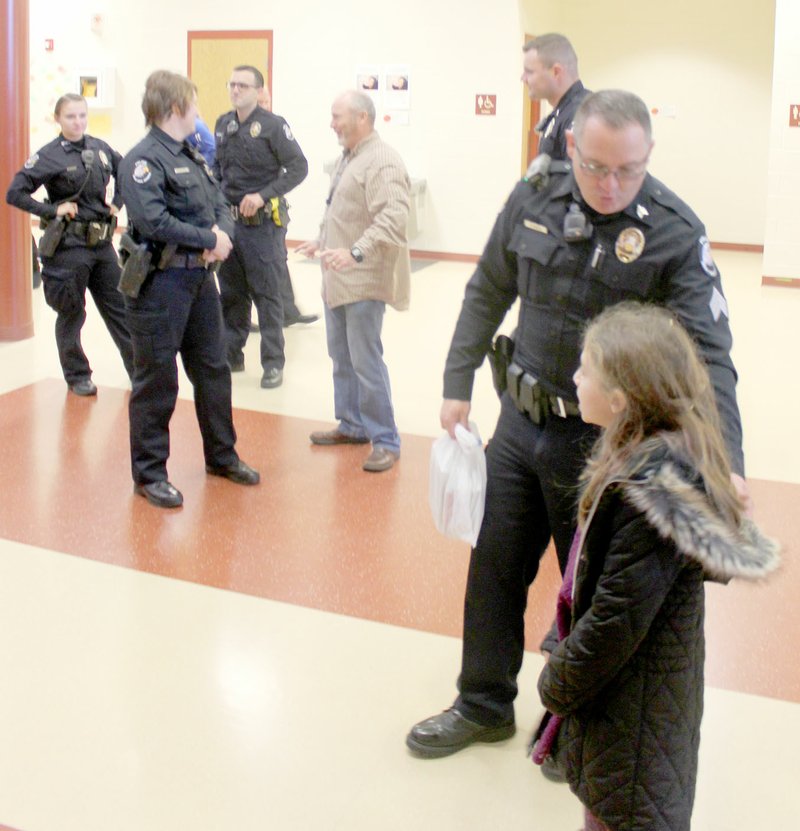 Shop With A Cop Fun For Officers, Kids