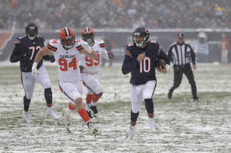 Trubisky gets few chances as Bears fall to Browns