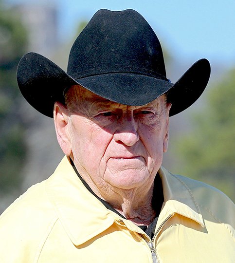 Submitted photo LEGEND PASSES: Hall of Fame trainer Jack Van Berg died Wednesday at Baptist Health Medical Center at the age of 81. Van Berg's final victory at Oaklawn Park came on April 14 with Eddington's Star