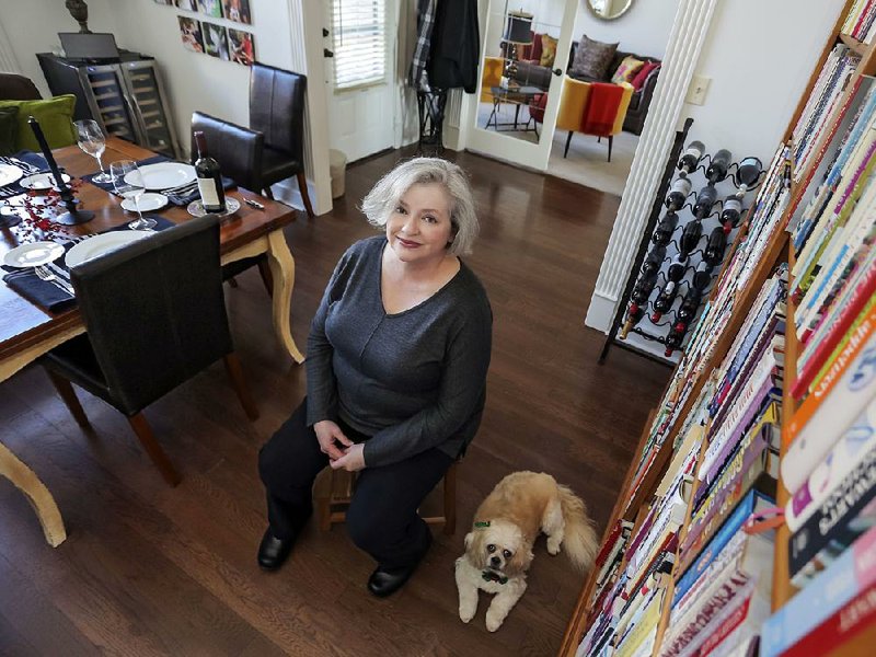 Kath Hale in her favorite space, her dining room.