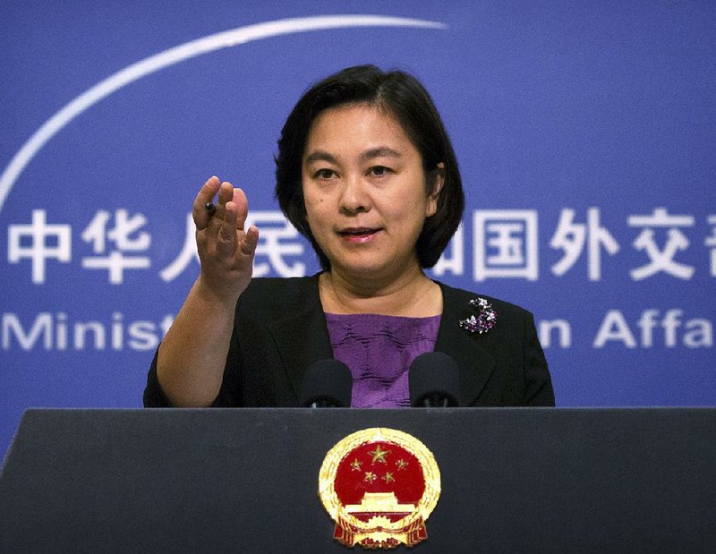 “We will never allow Chinese citizens and enterprises to engage in activities that violate Security Council resolutions,” Hua Chunying, a Chinese Foreign Ministry spokesman, said Friday in denying that Beijing had violated limits on oil supplies to North Korea.