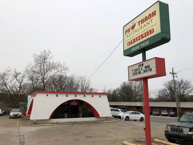 The building at 206 S. Walton Blvd. where Pho Thanh currently operates will be renovated into a Scooter's Coffee. Pho Thanh will relocate south on Walton Boulevard. The Bentonville Planning Commission approved development plans Tuesday, Jan. 2, 2018.