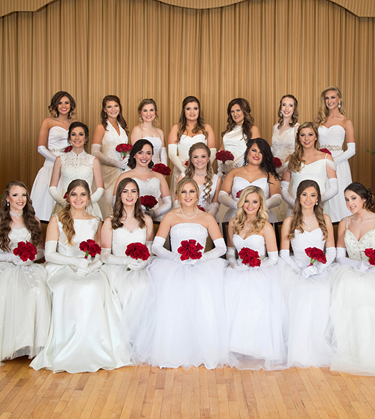 Hot Springs Debutantes presented at 72nd Annual Red Rose ...