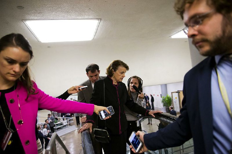 Sen. Dianne Feinstein, D-Calif., said Wednesday that she owed Senate Judiciary Chairman Charles Grassley an apology for not letting him know she was releasing material related to the panel’s Russia investigation.  